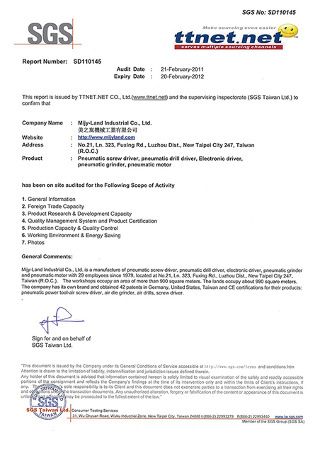 Mijy-Land Industrial Co., Ltd